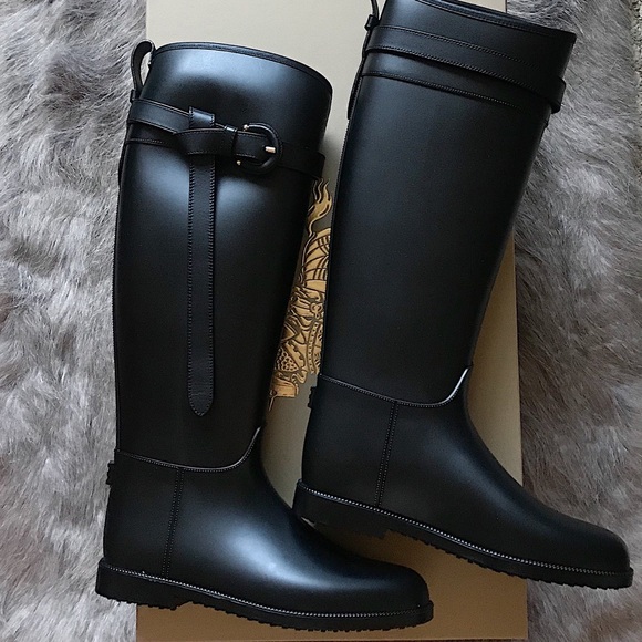 Burberry rainboot brain riding with belt - Picture 5 of 6